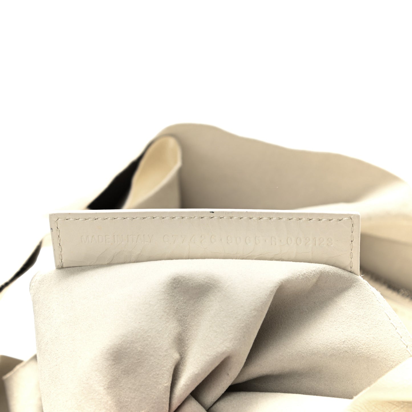 Calfskin Monday Shopper Tote Bag White Blue Red