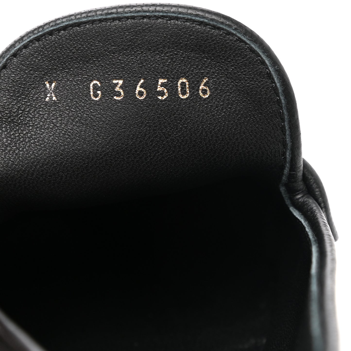 Lambskin Quilted Boy Loafers 36.5 Black