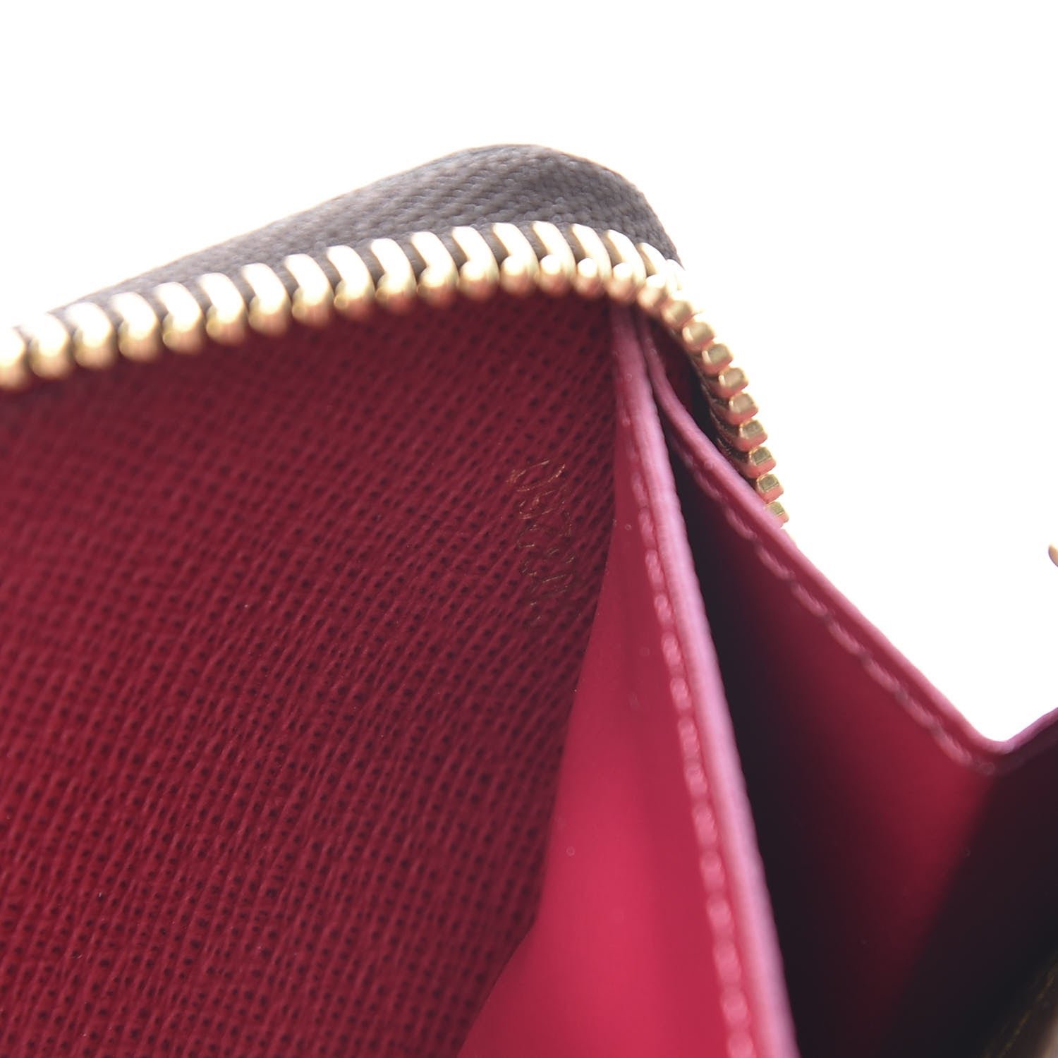 Louis Vuitton Monogram Clemence Wallet Fuchsia 7 of 8