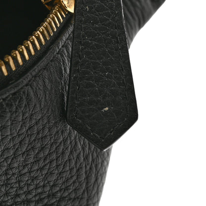 Fendi Cuoio Romano Metal Bug Eyes Pocket Belt Bag Black 12 of 14