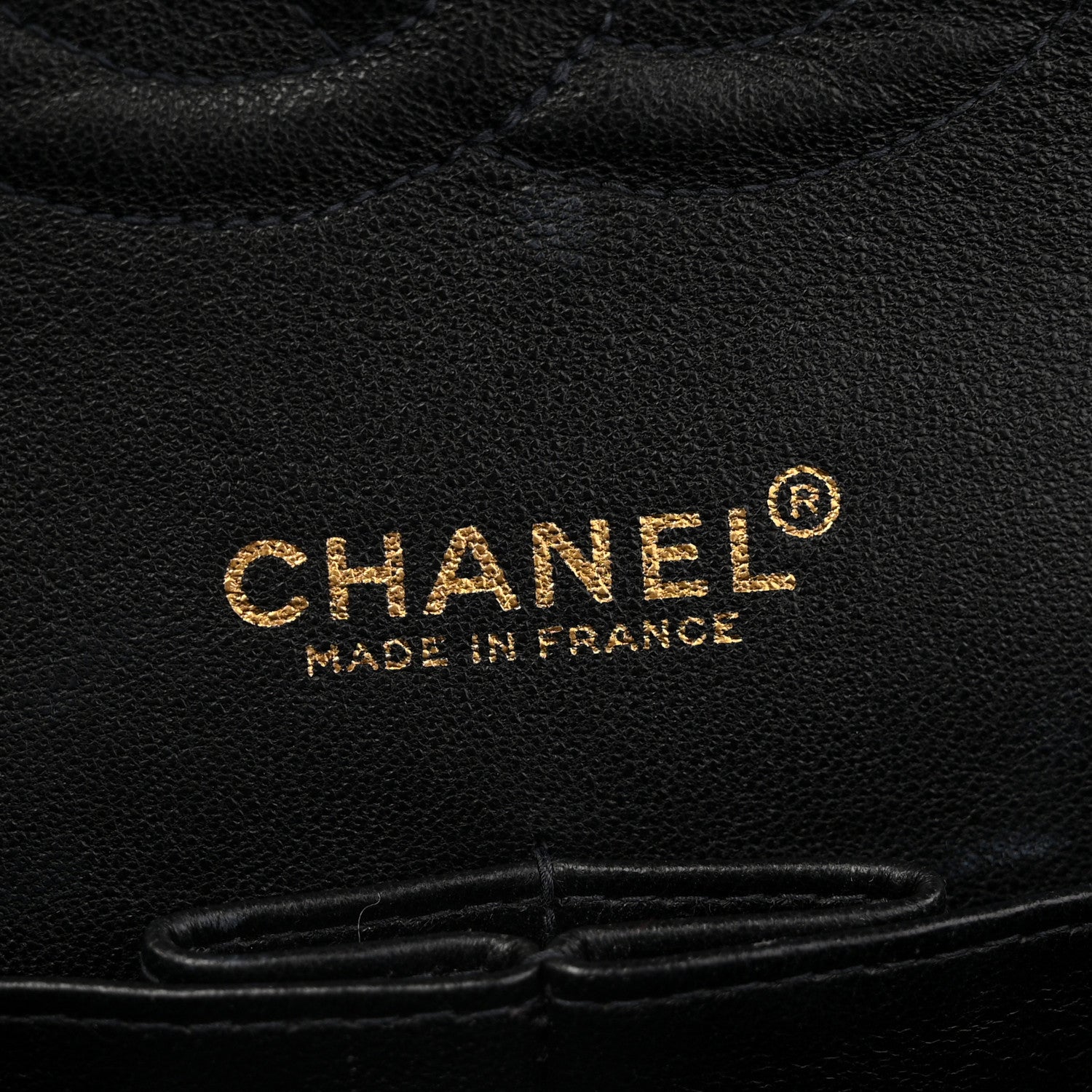 Chanel Canvas Coco Printed Quilted Medium Double Flap Black White 6 of 13