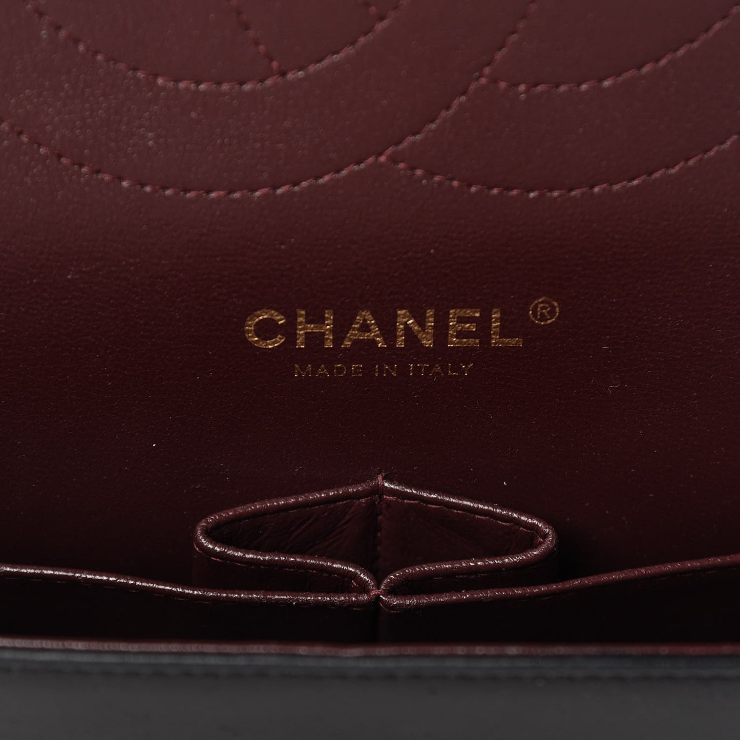 Lambskin Quilted Jumbo Double Flap Black