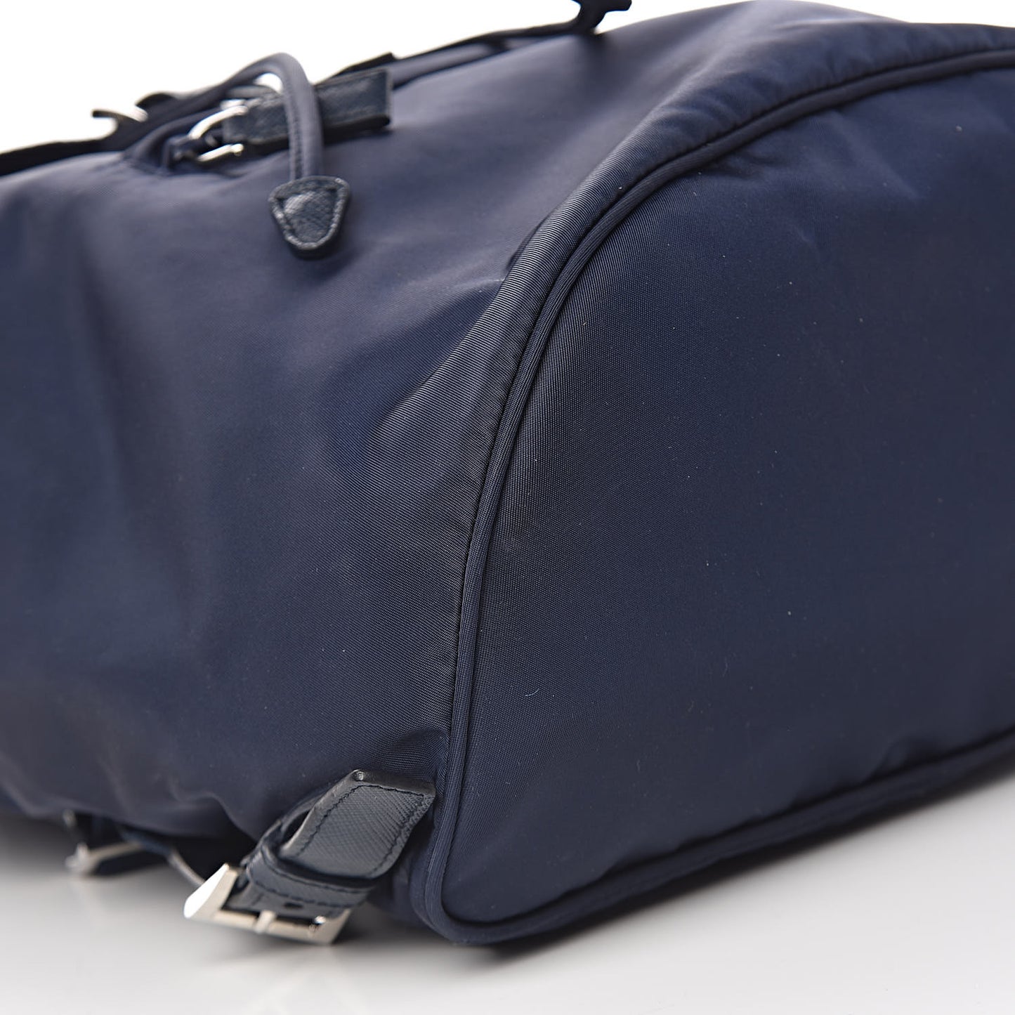 Nylon Vela Saffiano Medium Cinch Backpack Baltico