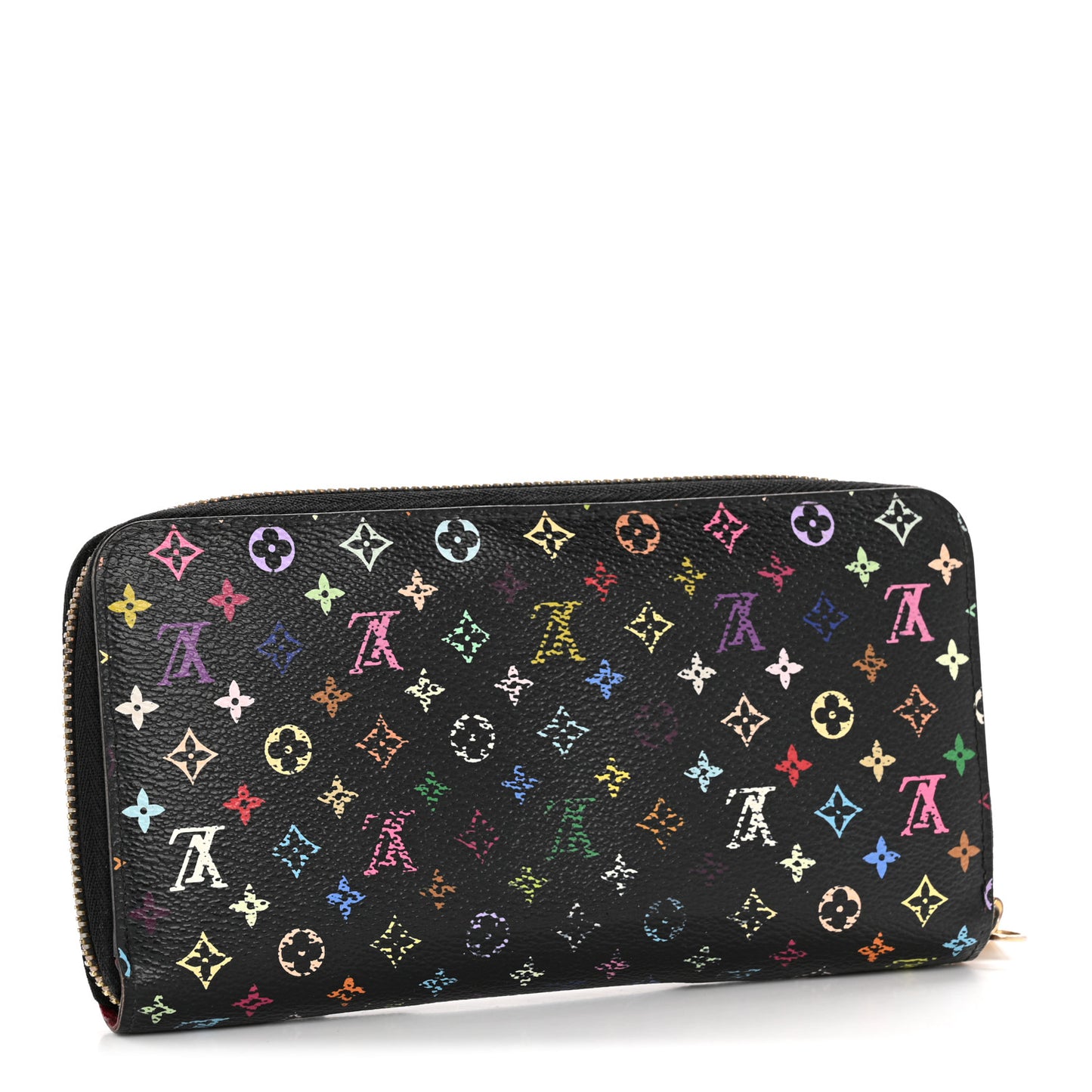 Monogram Multicolor Zippy Wallet Black Grenade