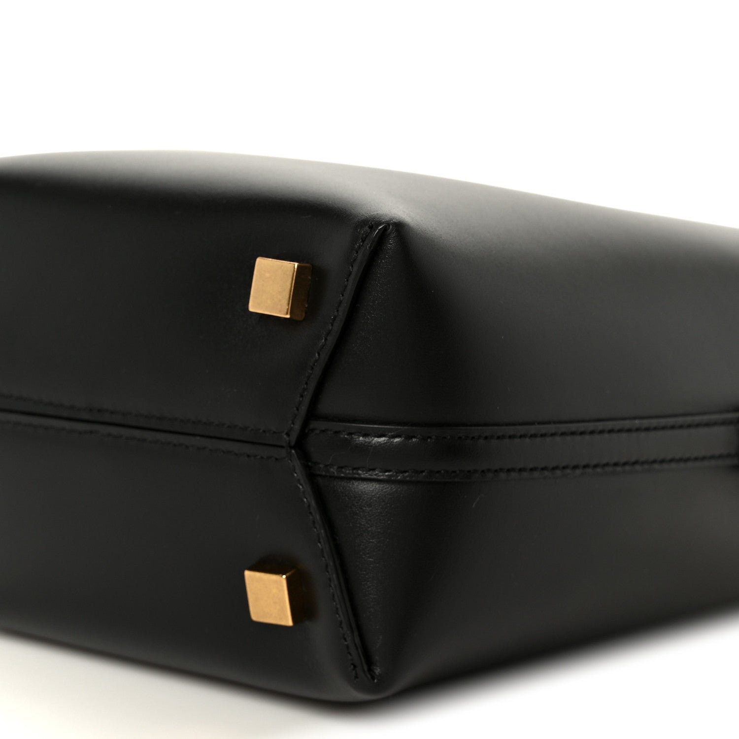 Saint Laurent Shiny Calfskin Le 37 Mini Bucket Bag Black 9 of 10