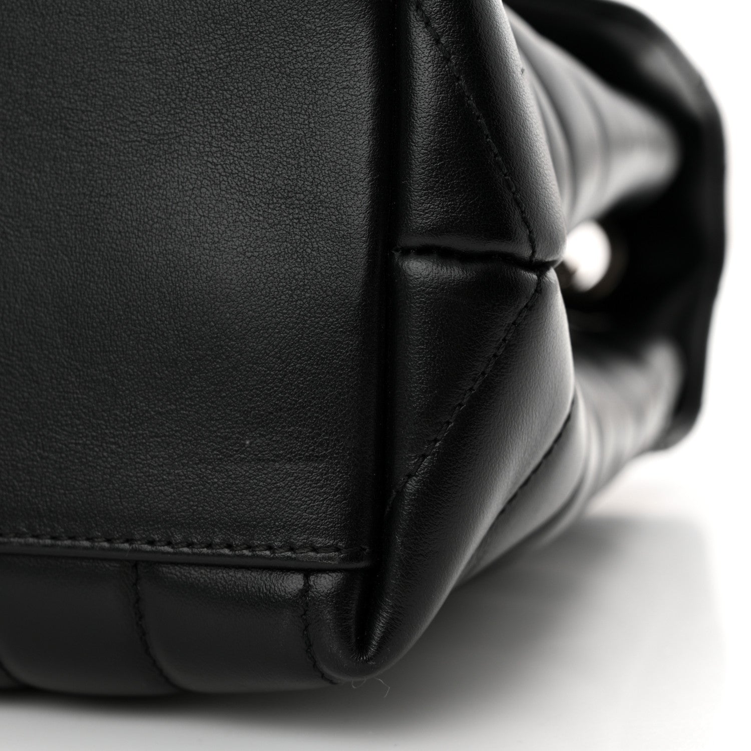 Saint Laurent Calfskin Y Quilted Monogram Medium Loulou Chain Satchel Black 11 of 14