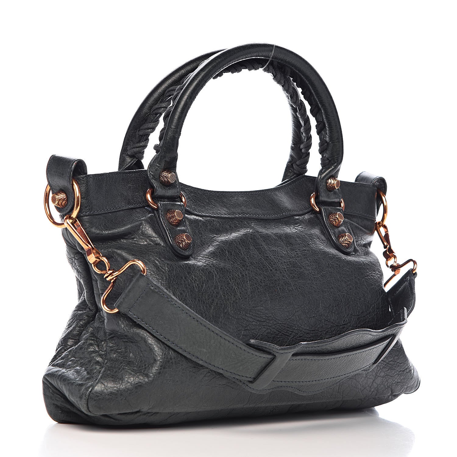 Balenciaga Agneau Giant 12 Rose Gold Hardware First Anthracite 3 of 11