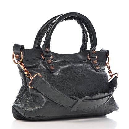 Balenciaga Agneau Giant 12 Rose Gold Hardware First Anthracite 3 of 11