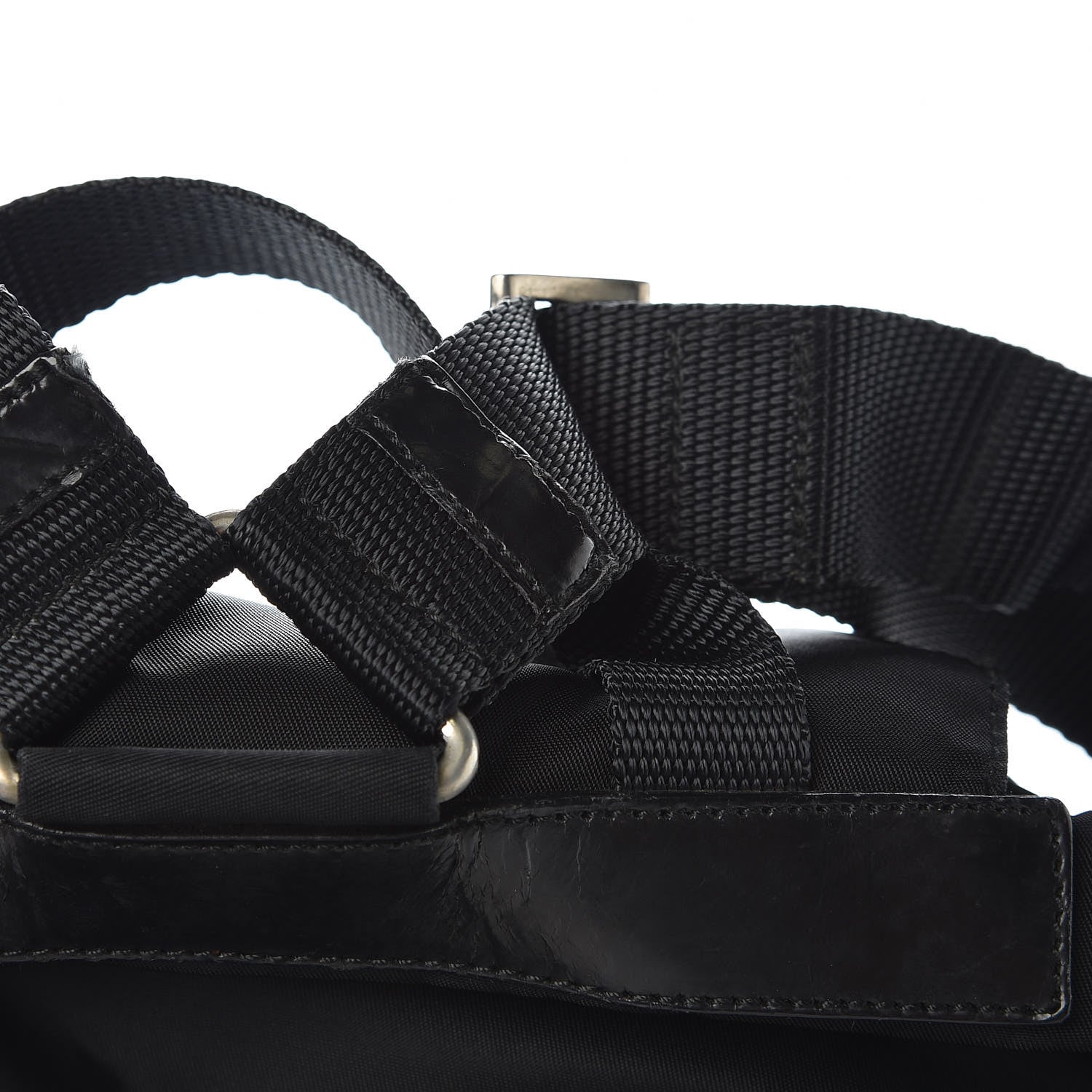 Prada Tessuto Nylon Vela Small Backpack Black 11 of 22