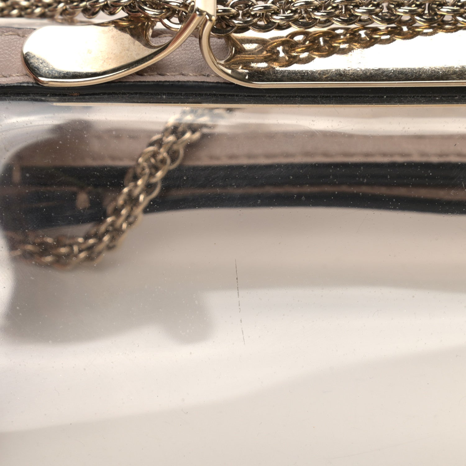 Valentino Garavani PVC Nappa Naked Va Va Voom Shoulder Bag Poudre 13 of 13