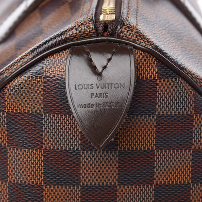 Louis Vuitton Damier Ebene Speedy 30 6 of 13