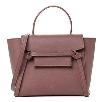 Celine Grained Calfskin Nano Belt Bag Vintage Pink 1 of 5