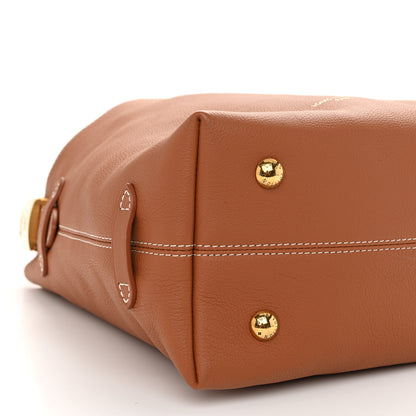 Louis Vuitton Grained Calfskin Low Key Hobo PM Cognac 9 of 10
