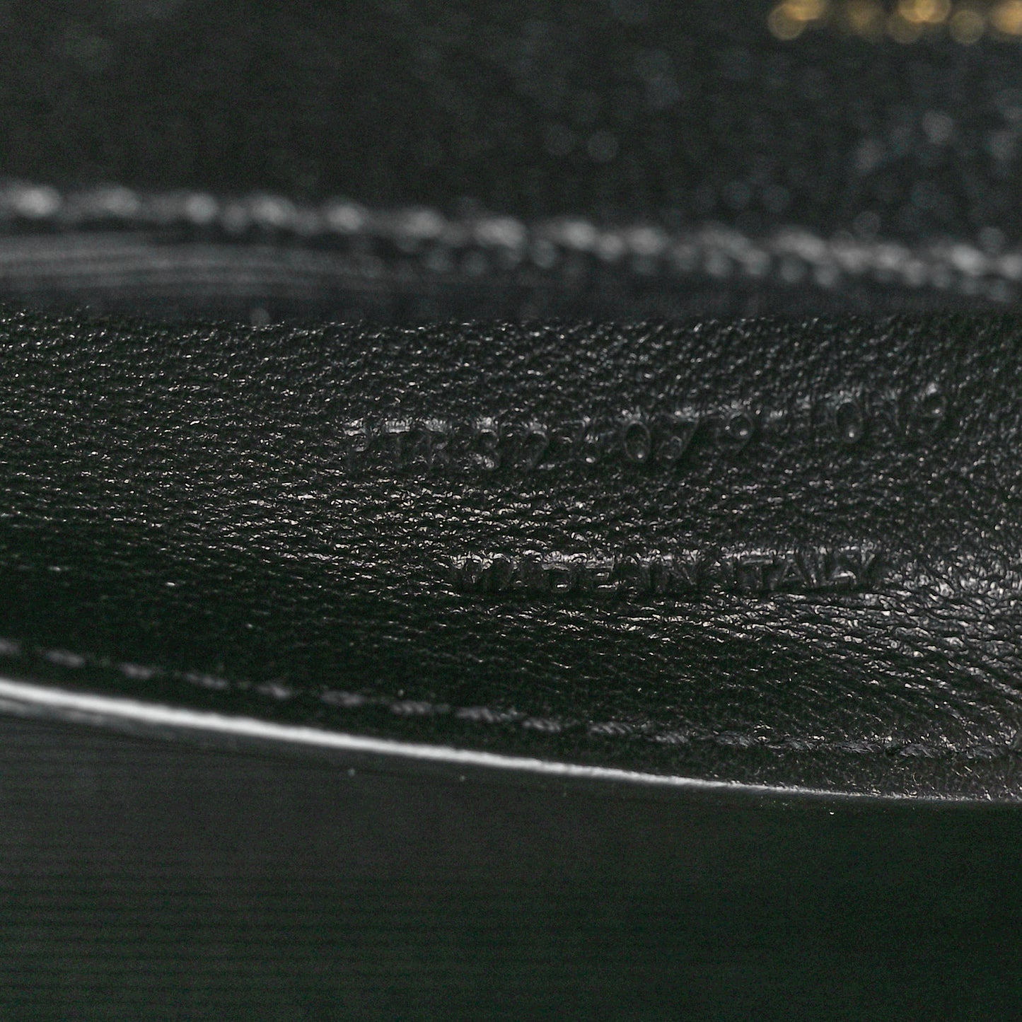 Grain De Poudre Monogram Cassandre Clutch Black