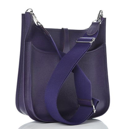 Hermes Epsom Evelyne III PM Iris 3 of 11