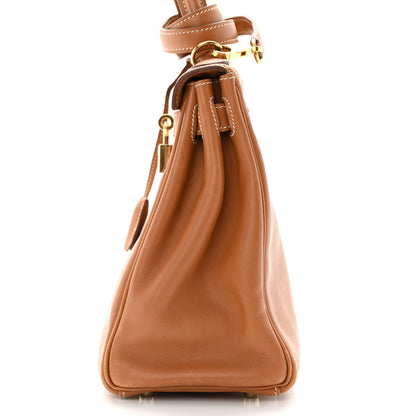 Hermes Swift Kelly Retourne 28 Gold 20 of 20