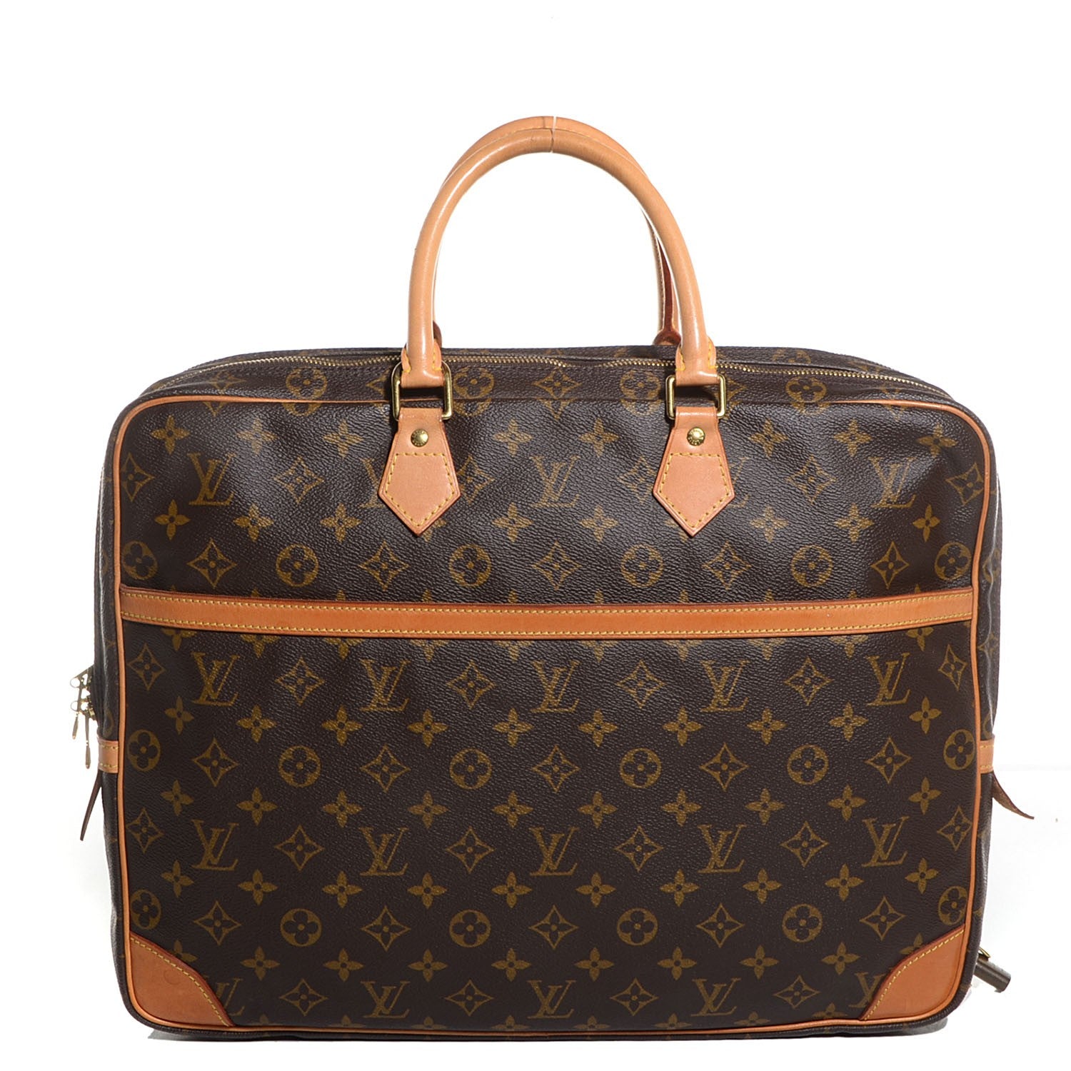 Louis Vuitton Monogram Porte-Documents Voyage Briefcase 2 Compartments 1 of 7