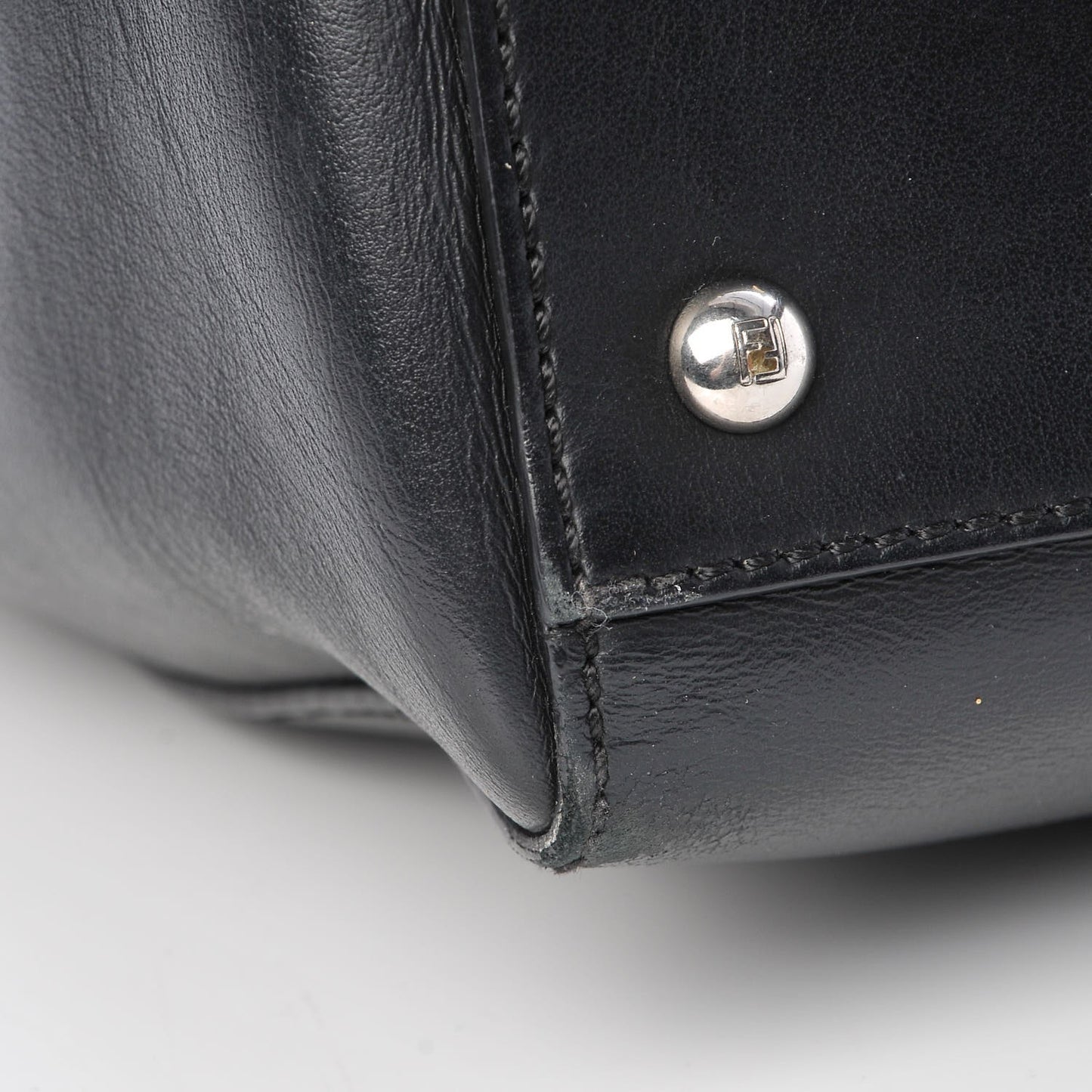 Vitello Baltico Dolce DotCom Satchel Black Blue Royal