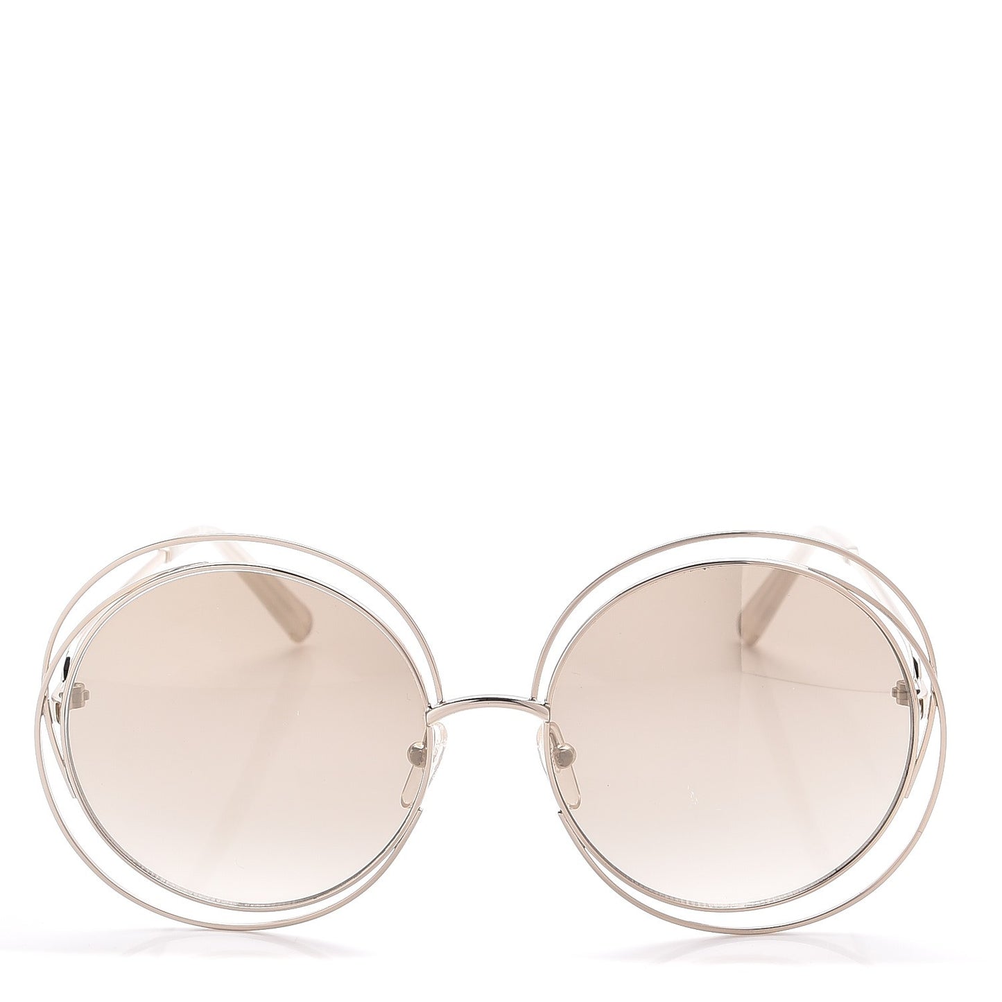 Oversize Round Carlina Oversized Round Sunglasses CE114S Gold Peach Pink