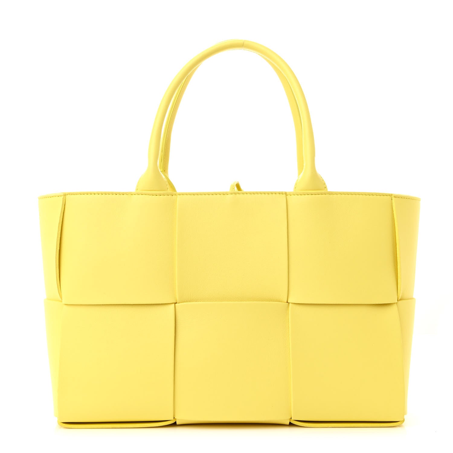 Bottega Veneta Calfskin Intreccio Small Arco Tote Sherbert 1 of 12