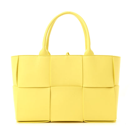 Bottega Veneta Calfskin Intreccio Small Arco Tote Sherbert 1 of 12