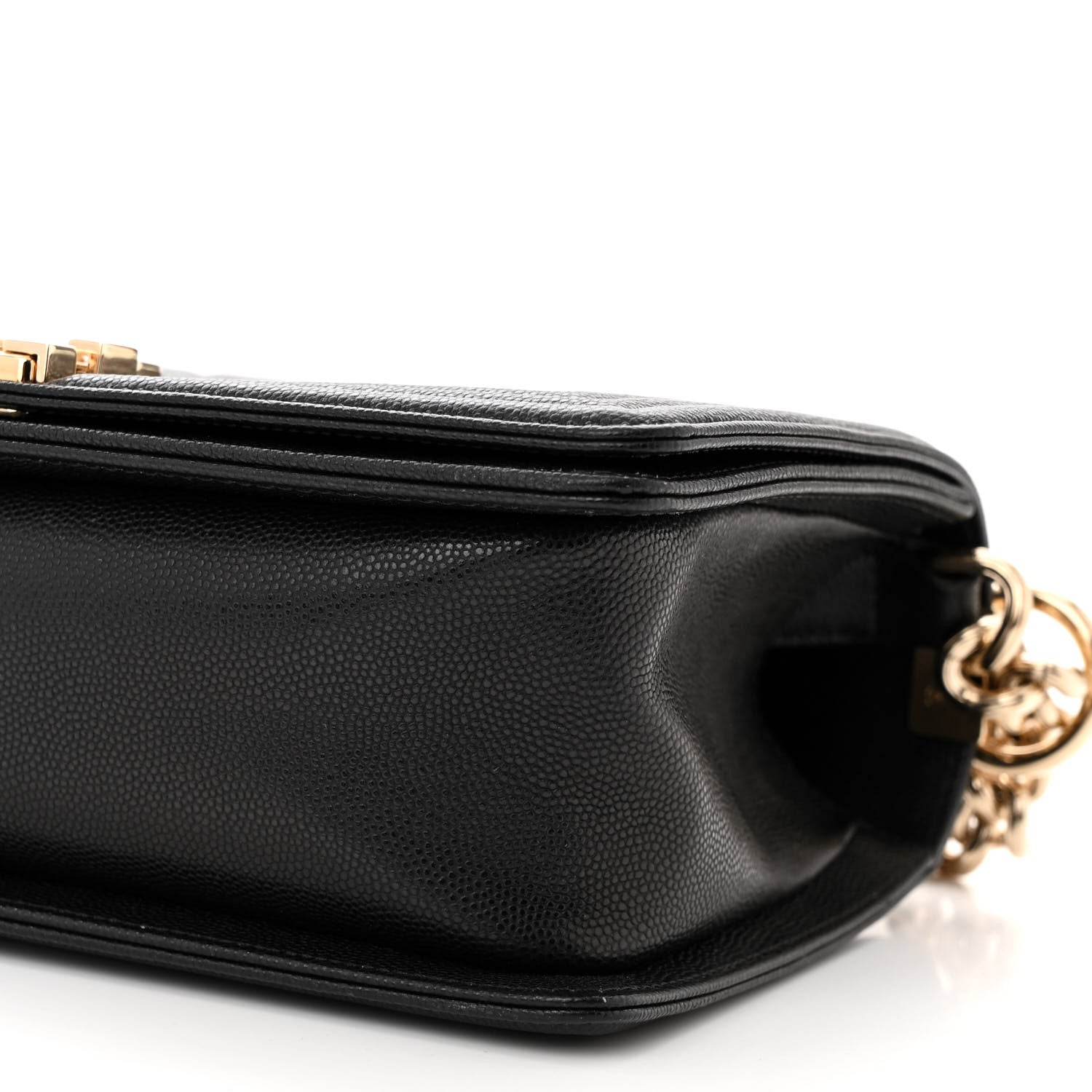 Chanel Caviar Quilted Medium Boy Flap Black 10 of 10
