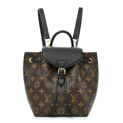 Louis Vuitton Monogram BB Montsouris NM Backpack Black 1 of 9