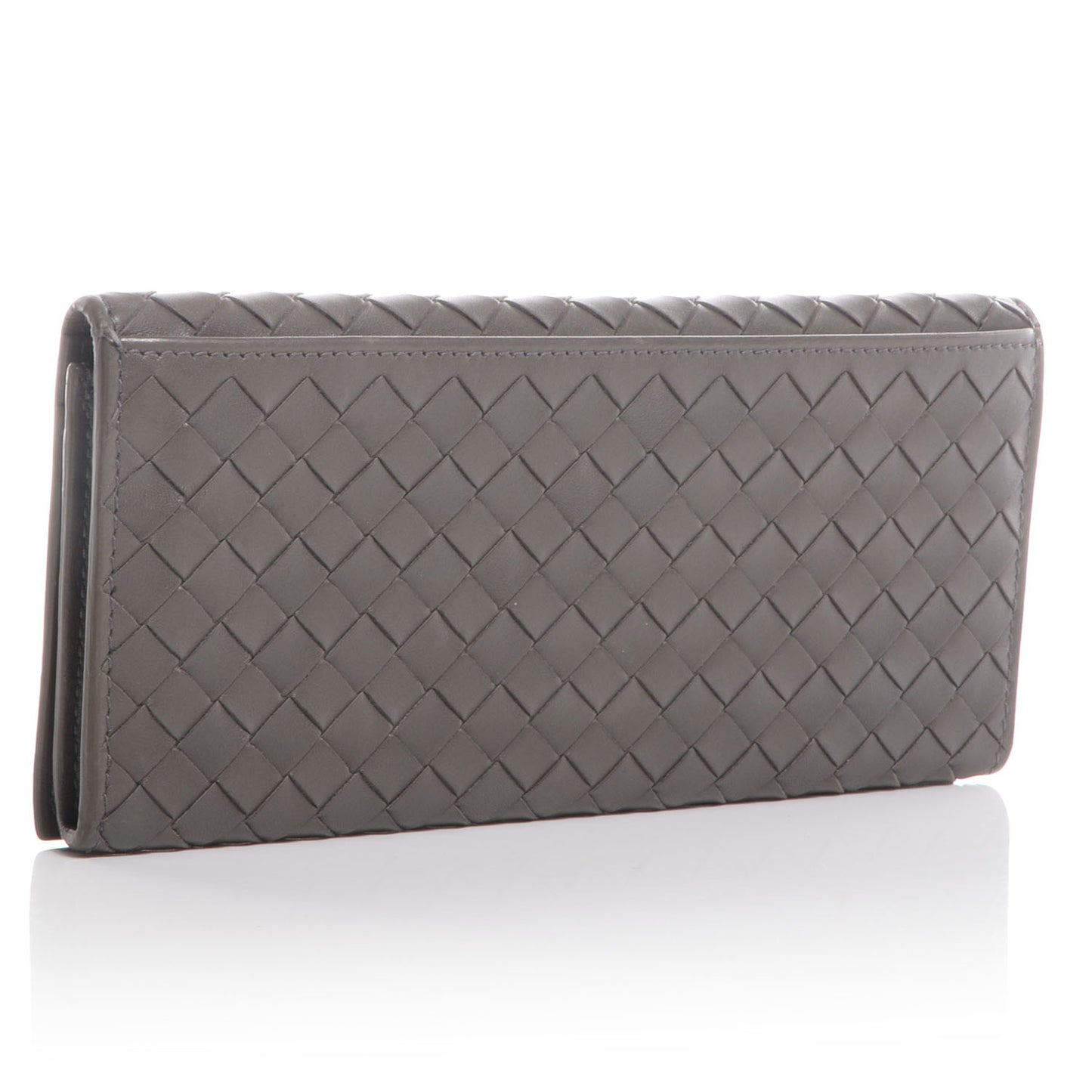 VN Intrecciato Continental Wallet Fume