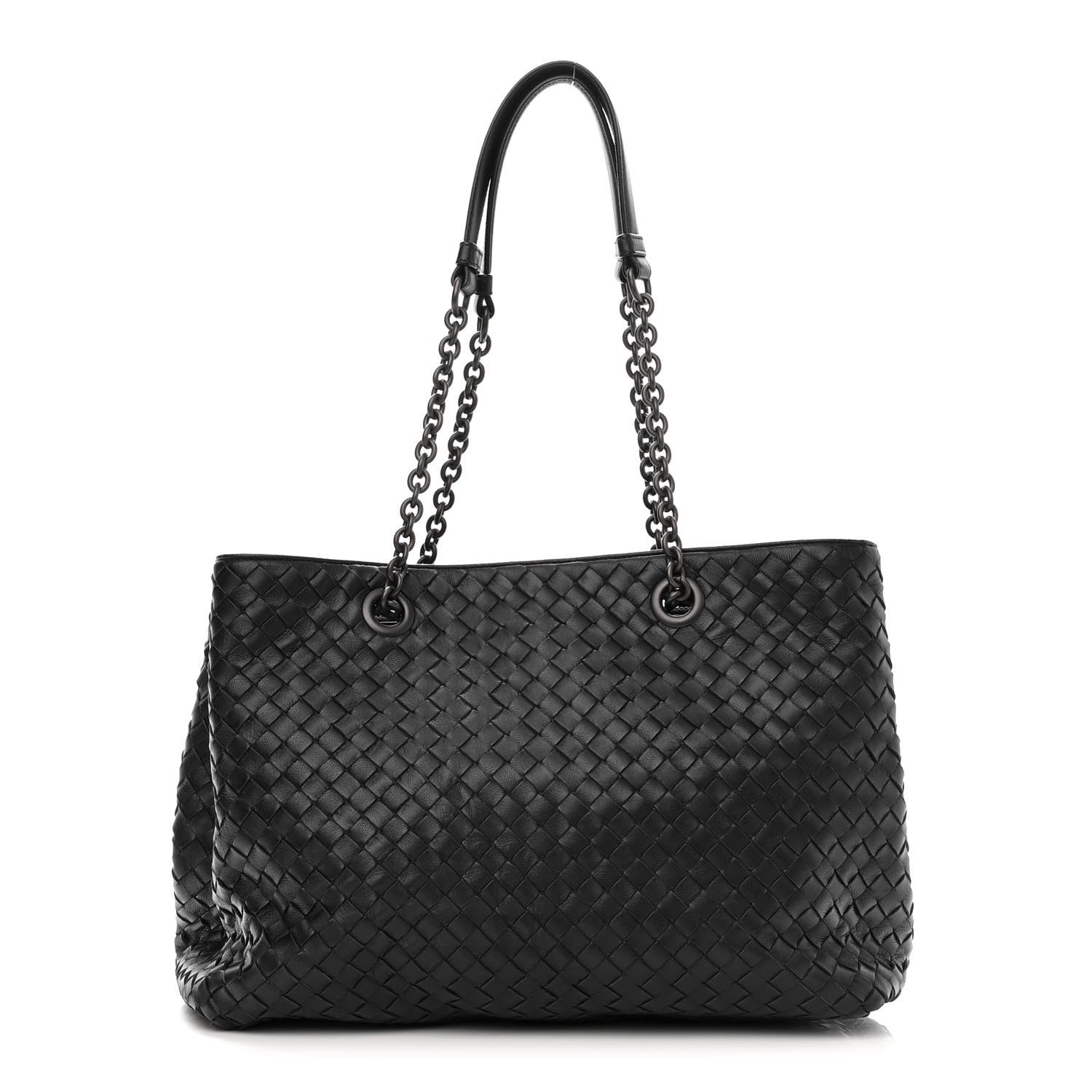 Bottega Veneta Nappa Intrecciato Medium Tote Black 1 of 11