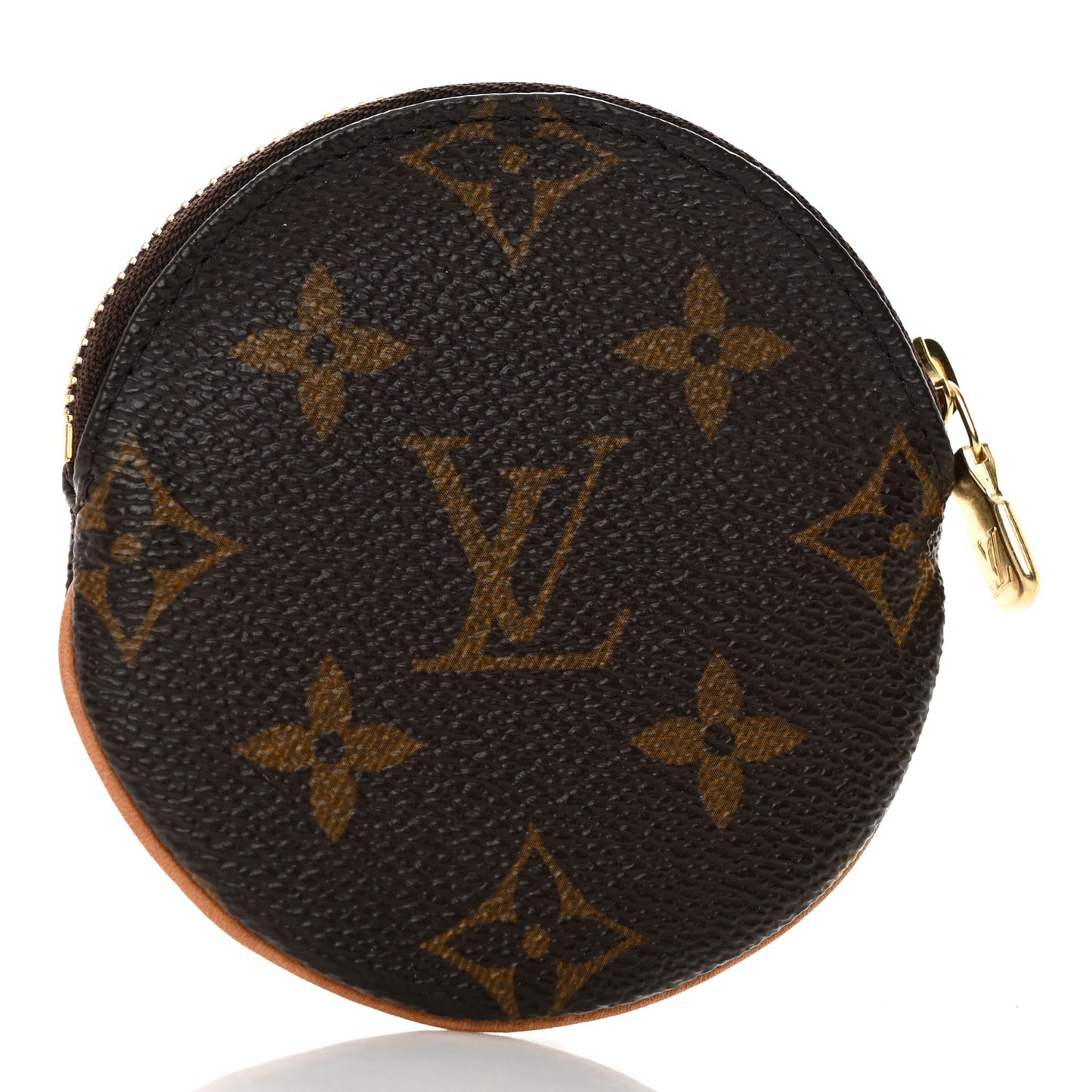 Monogram Round Coin Purse