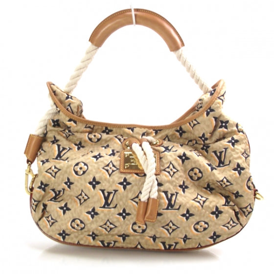 Louis Vuitton Canvas Monogram Cruise Bulles MM Natural 1 of 5