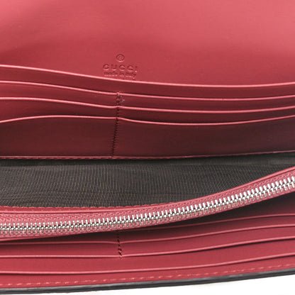 Gucci GG Supreme Monogram Blooms Continental Wallet Beige Multicolor Dry Rose 5 of 10