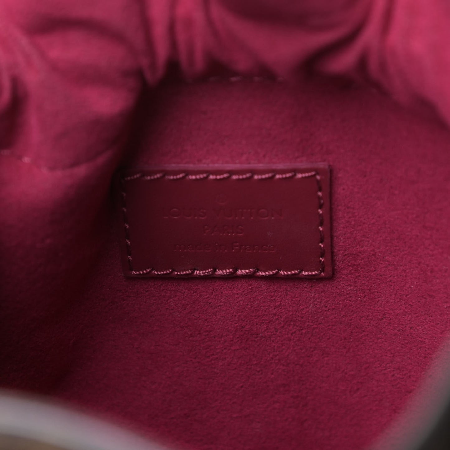 Monogram Pouch Noe Fuchsia