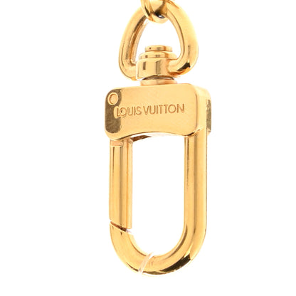 Louis Vuitton Metal Eclipse Bag Charm Key Holder Gold 4 of 6