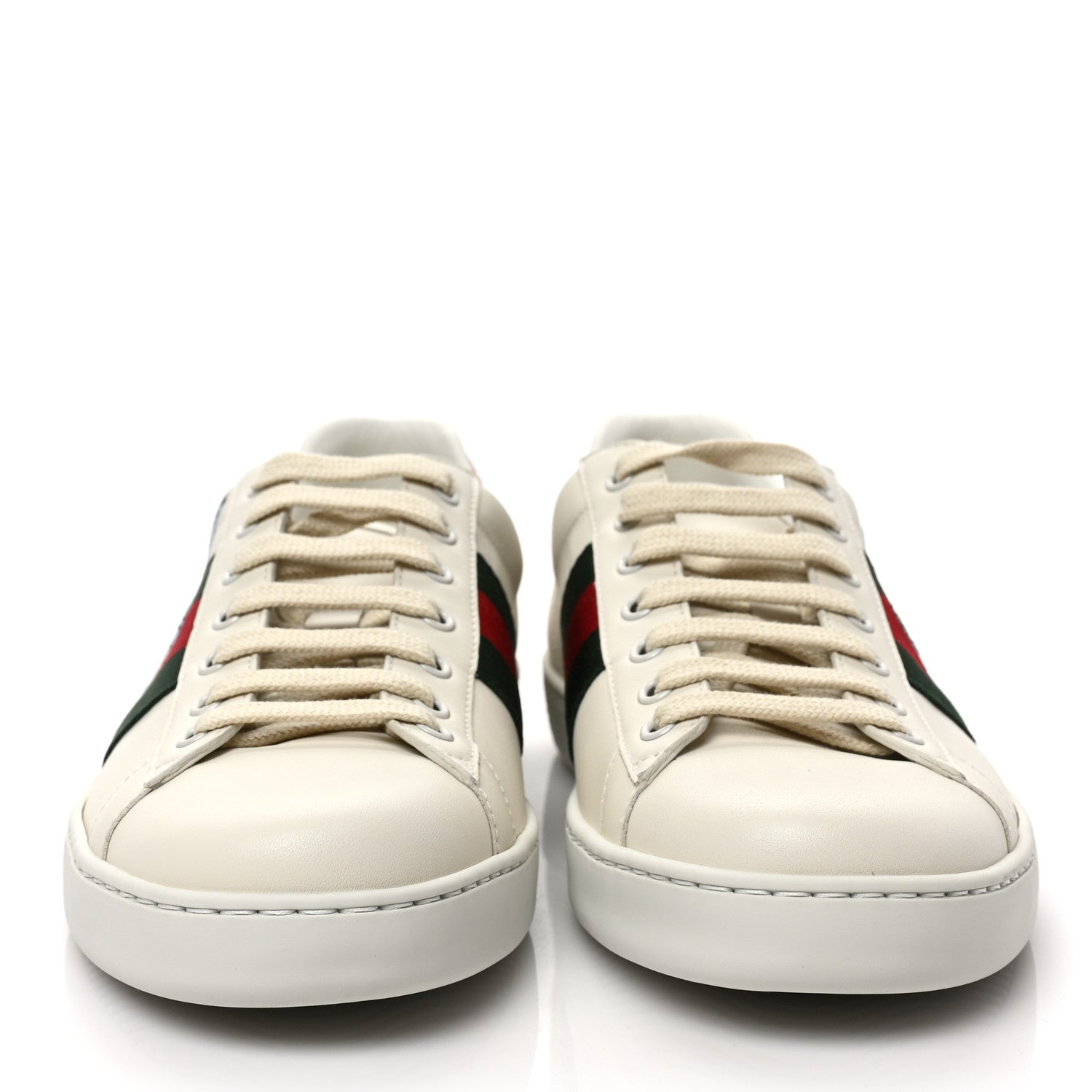 Gucci X FREYA HARTAS Calfskin Miro Soft Web Mythical Creature Embroidered Mens Ace Sneakers 8 New Mystic White 2 of 10
