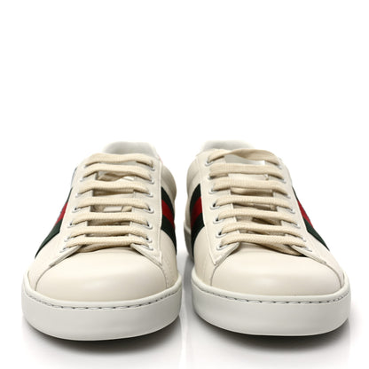 Gucci X FREYA HARTAS Calfskin Miro Soft Web Mythical Creature Embroidered Mens Ace Sneakers 8 New Mystic White 2 of 10