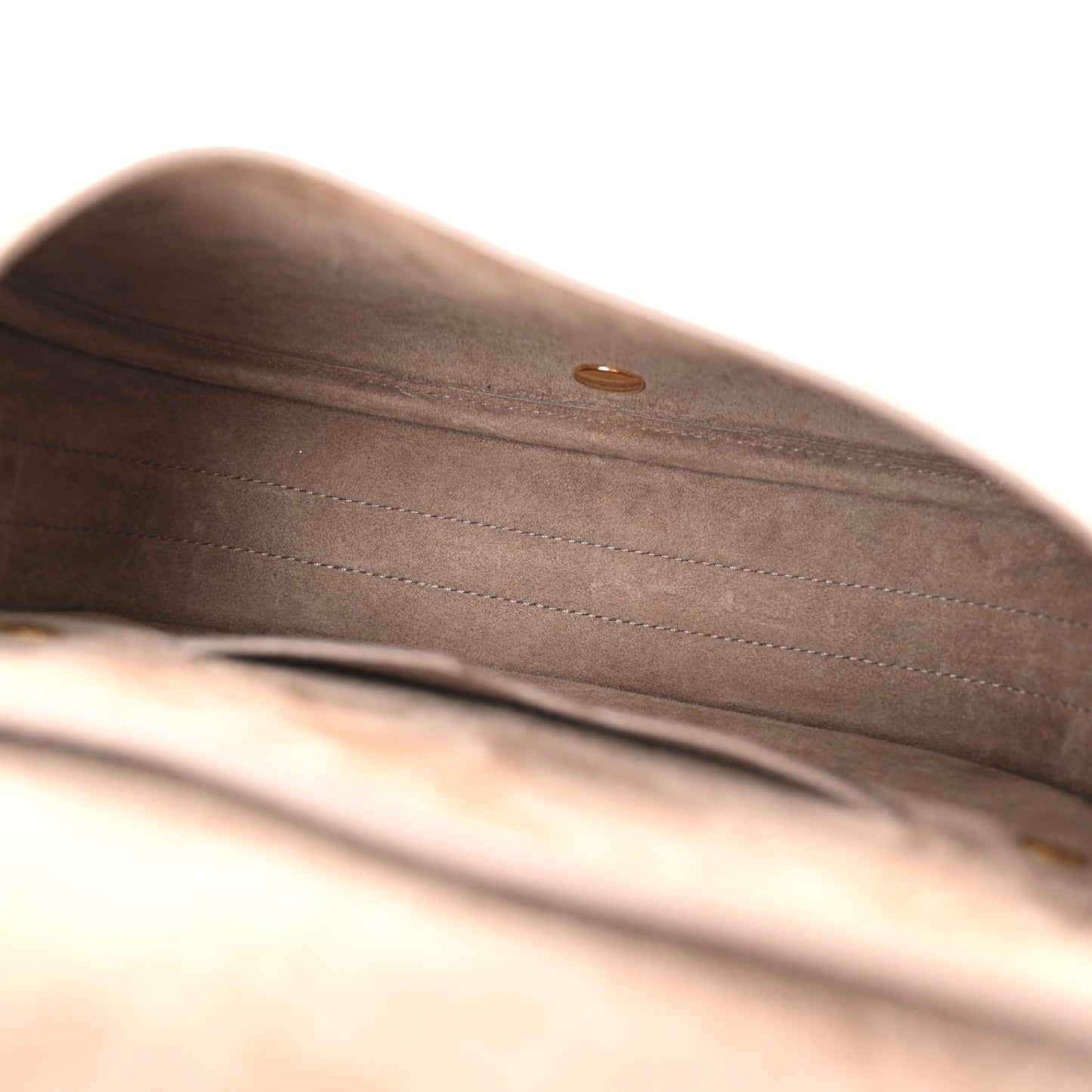 Grained Calfskin Medium Bobby Flap Taupe