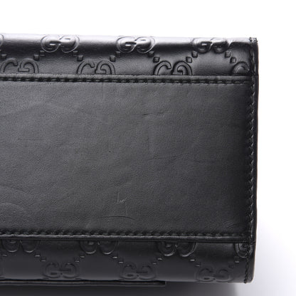 Gucci Guccissima Medium Padlock Shoulder Bag Black 11 of 18