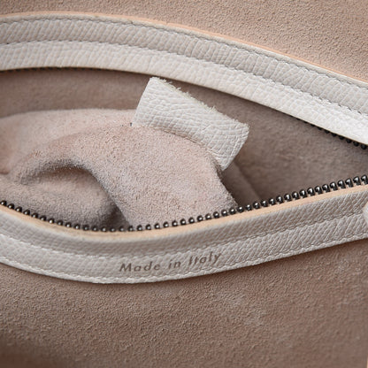 Celine Grained Calfskin Medium Phantom Luggage Cream 8 of 34