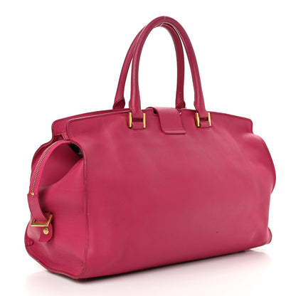 Saint Laurent Calfskin Medium Classic Y Cabas Fuchsia 3 of 21