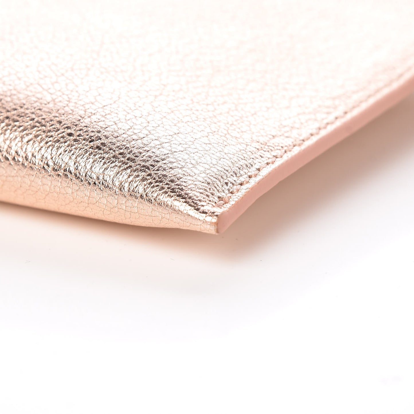 Metallic Grained Goatskin Antigona Crossbody Pink