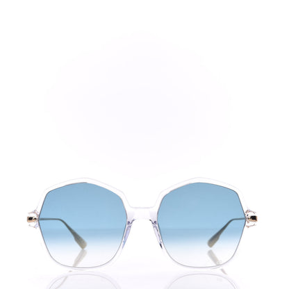 Christian Dior Acetate Metal Diorlink 2 Sunglasses Blue Gold 2 of 8