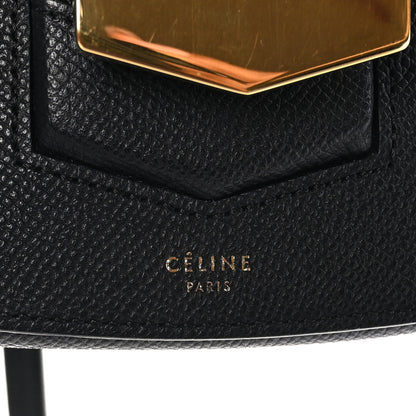 Celine Baby Grained Calfskin Small Trotteur Black 6 of 9
