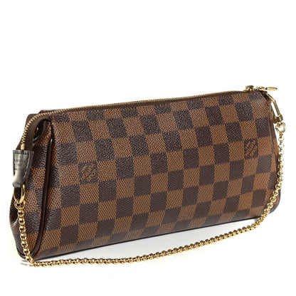 Louis Vuitton Damier Ebene Eva Clutch 3 of 8