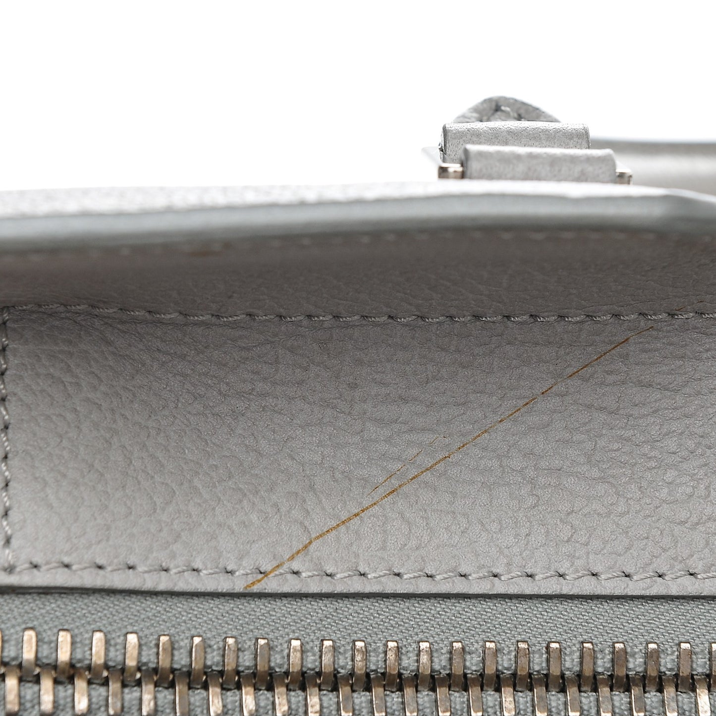 Vacchetta Calfskin Small PS13 Satchel Grey