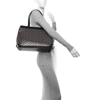 Goyard Goyardine Bellechasse Biaude MM Tote Black 2 of 10