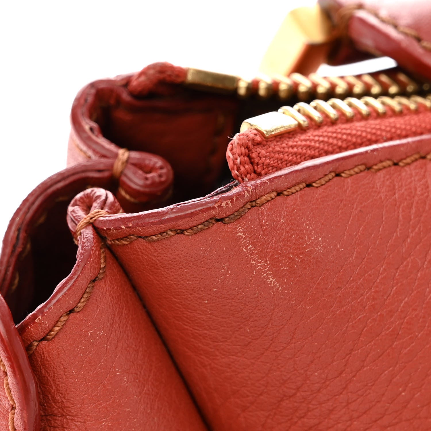 Chloe Calfskin Medium Marcie Satchel Maple Leaf 12 of 13