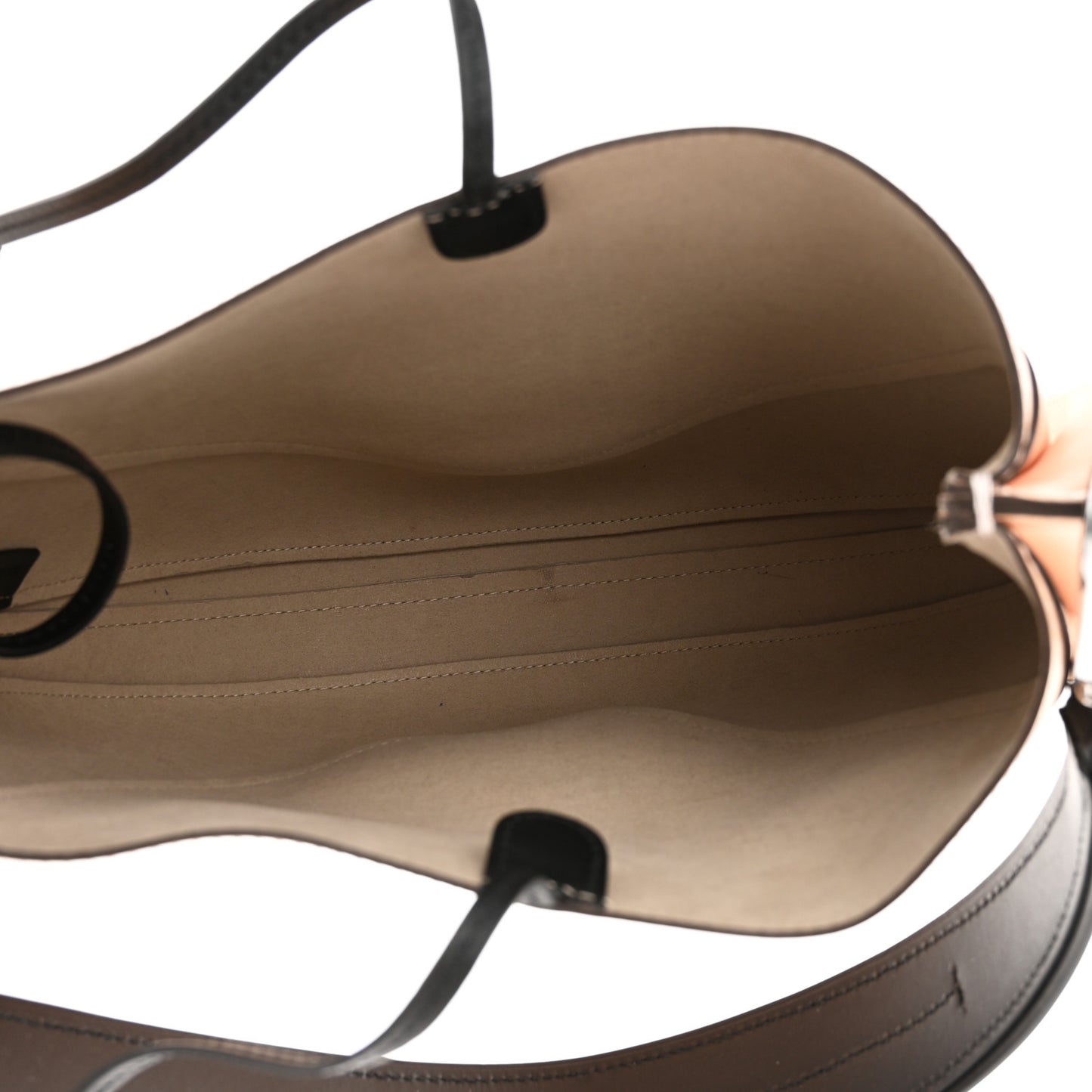 Calfskin Arch Shoulder Bag Peach