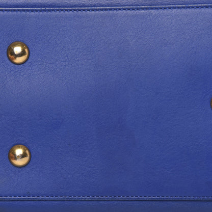 Saint Laurent Calfskin Small Classic Y Cabas Royal Blue 11 of 20