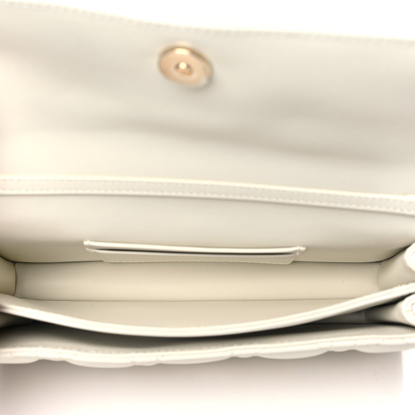 Lambskin Cannage Mini My Dior Bag Latte